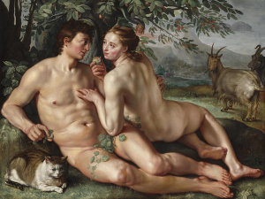 Hendrick Goltzius - The Fall of Man, 1616
