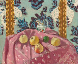 Henri Matisse - Still Life with Apples on a Pink Tablecloth, 1924