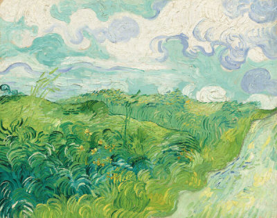 Vincent van Gogh - Green Wheat Fields, Auvers, 1890