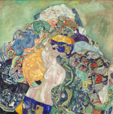 Gustav Klimt - Baby (Cradle), 1917/1918