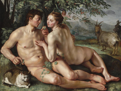 Hendrick Goltzius - The Fall of Man, 1616