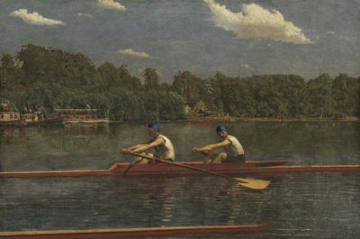 Thomas Eakins - The Biglin Brothers Racing, 1872