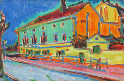 Ernst Ludwig Kirchner - Dance Hall Bellevue, 1909/1910