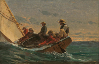 Winslow Homer - The Flirt, 1874